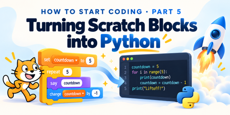 Scratch to Python_ Rocket Countdown